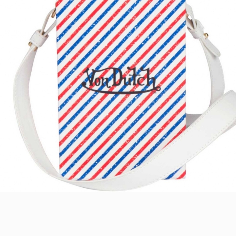 NWT Von Dutch Barber Shop Purse w/ Box & Dust Bag